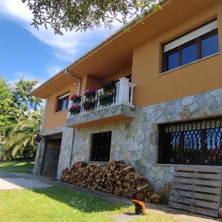 Nyaraló Piscina Climatizada - Todo El Ano- Playa De La Nora-chimenea- Barbacoa
