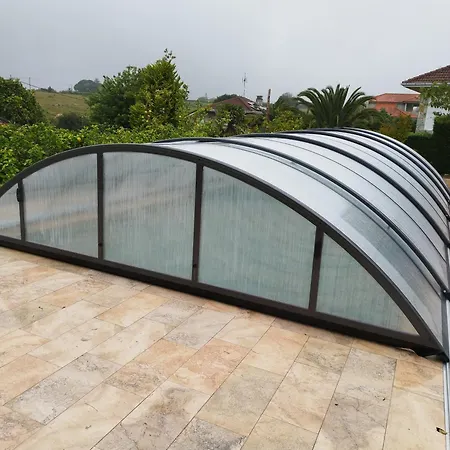 Piscina Climatizada - Todo El Ano- Playa De La Nora-chimenea- Barbacoa