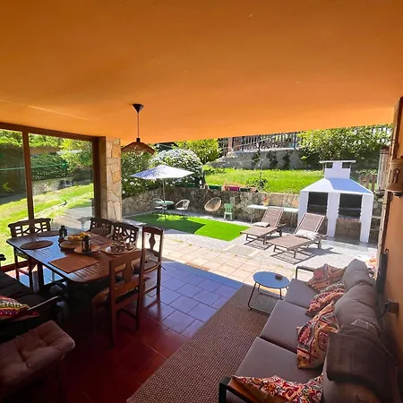 Casa Con Piscina Climatizada - Tipo Playa De La Nora Vv 3908 As Quintueles
