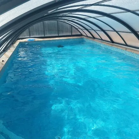 Ferienhaus Piscina Climatizada - Todo El Ano- Playa De La Nora-chimenea- Barbacoa *