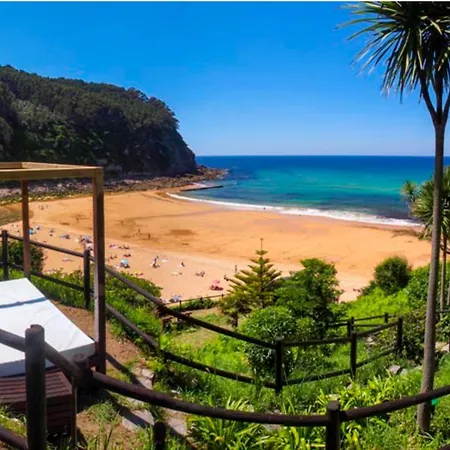 Piscina Climatizada - Todo El Ano- Playa De La Nora-chimenea- Barbacoa 度假居 Quintueles