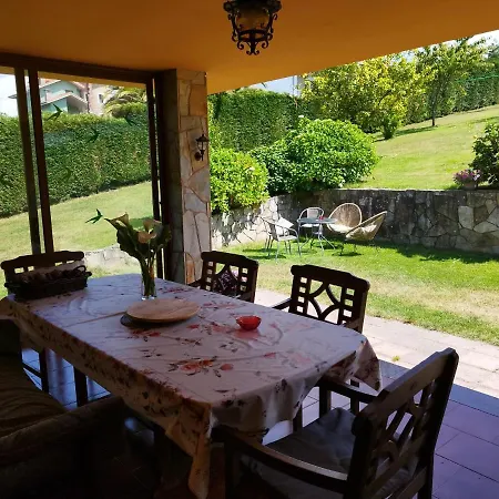 Piscina Climatizada - Todo El Ano- Playa De La Nora-chimenea- Barbacoa 度假居