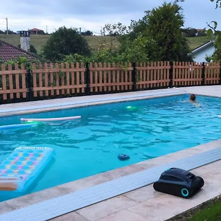 度假居 Piscina Climatizada - Todo El Ano- Playa De La Nora-chimenea- Barbacoa