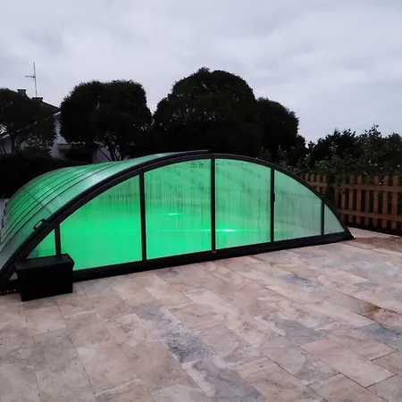 度假居 Piscina Climatizada - Todo El Ano- Playa De La Nora-chimenea- Barbacoa *